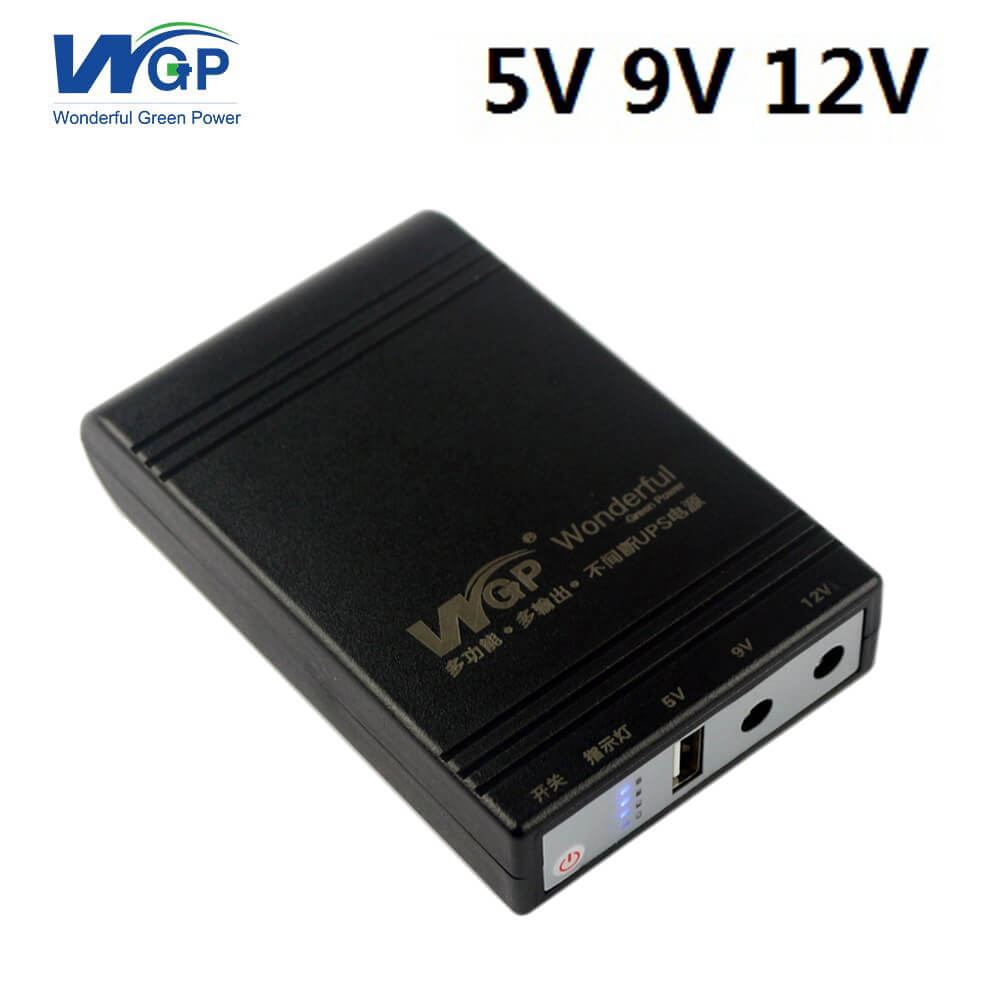 WGP mini UPS 5 9 12V 8,800mAh - Balack color