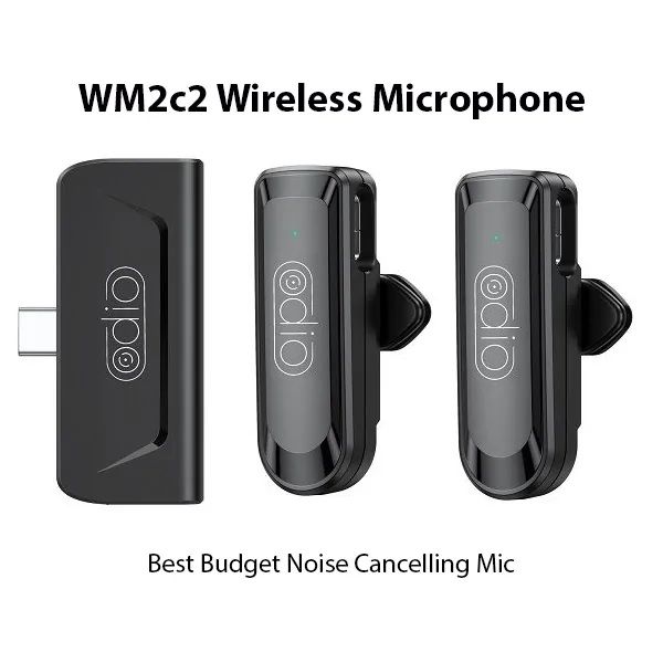 Dual Odio WM2c2 Wireless Microphone For Type C Devices