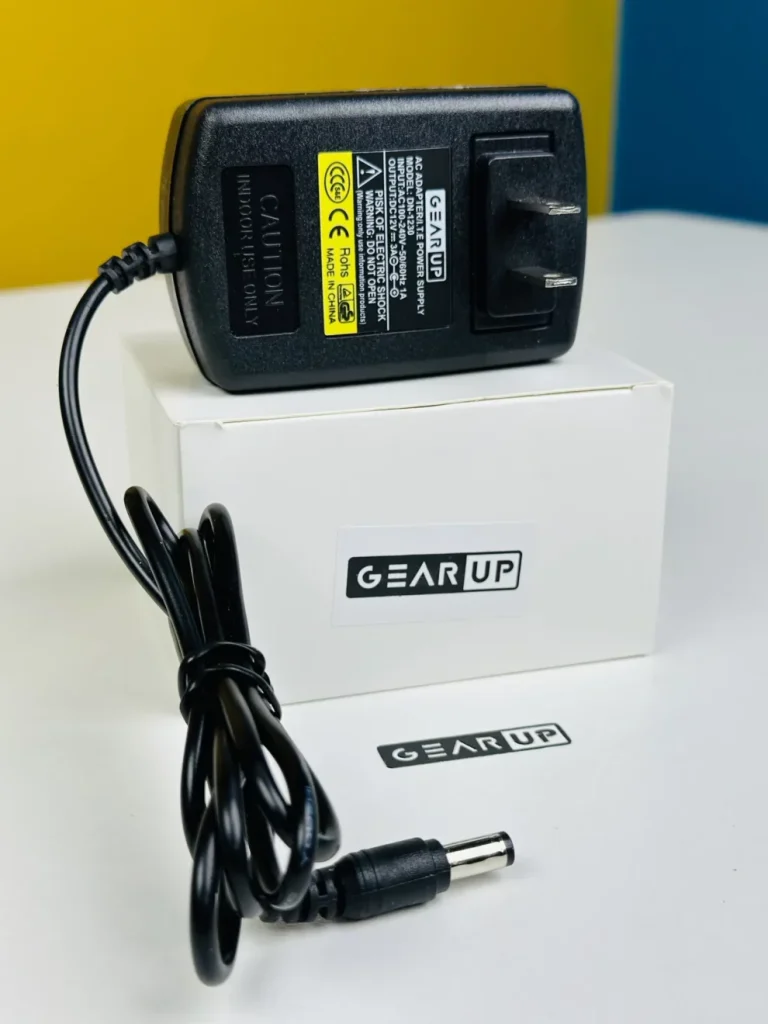 GearUP 12V 3A Power Adapter for WGP and Router (AC 100-240V To DC 12V, 3A)