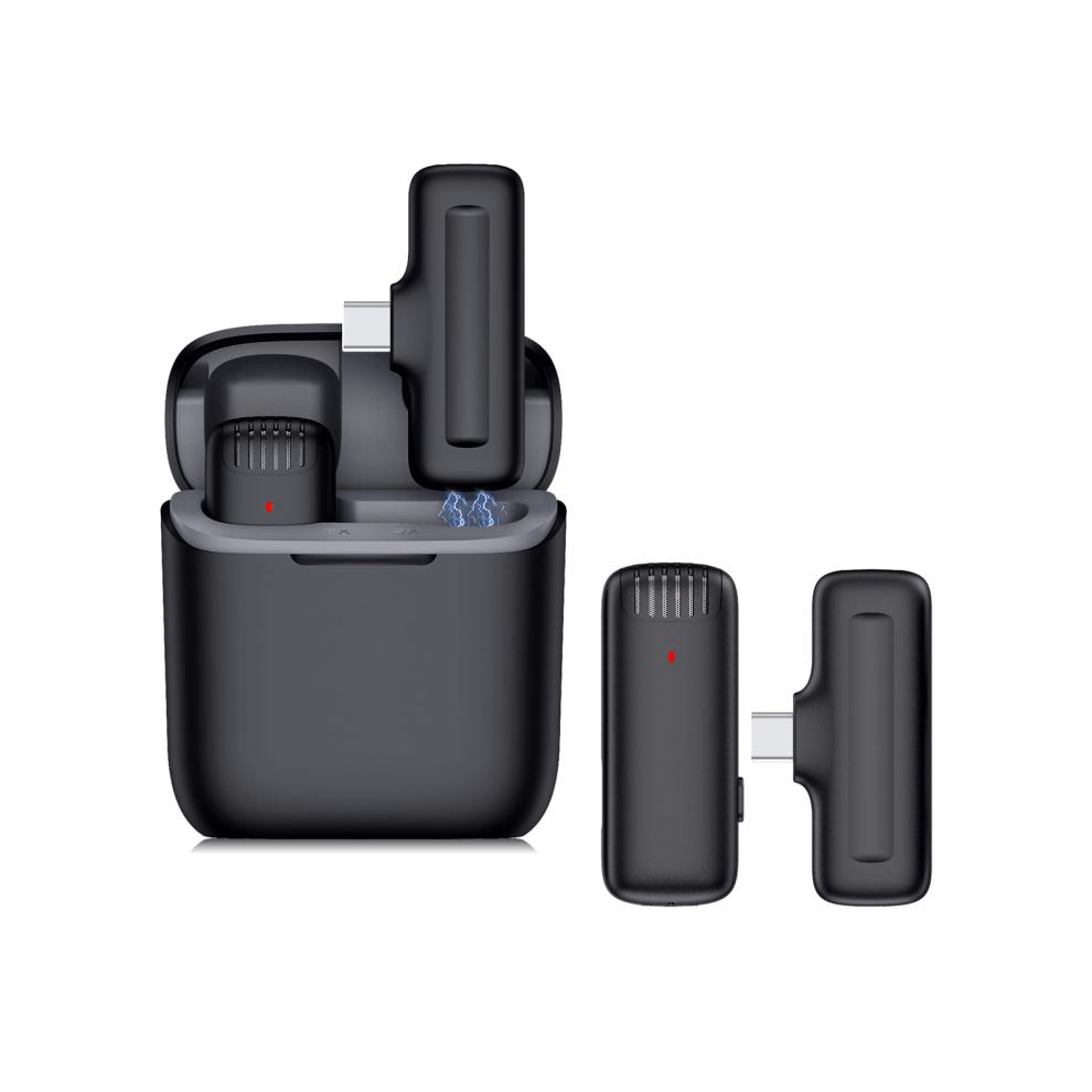 J11 Wireless Microphone with Charging Case – Type-C