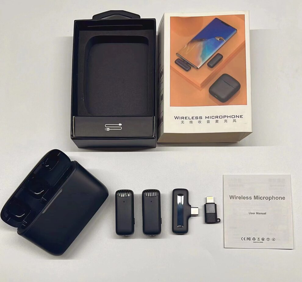 J13 Wireless Microphone with Charging Case For Type-C