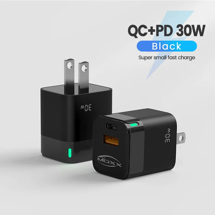 MOXX MC30 Power PD 30W Adapter Type-C & USB+A Port
